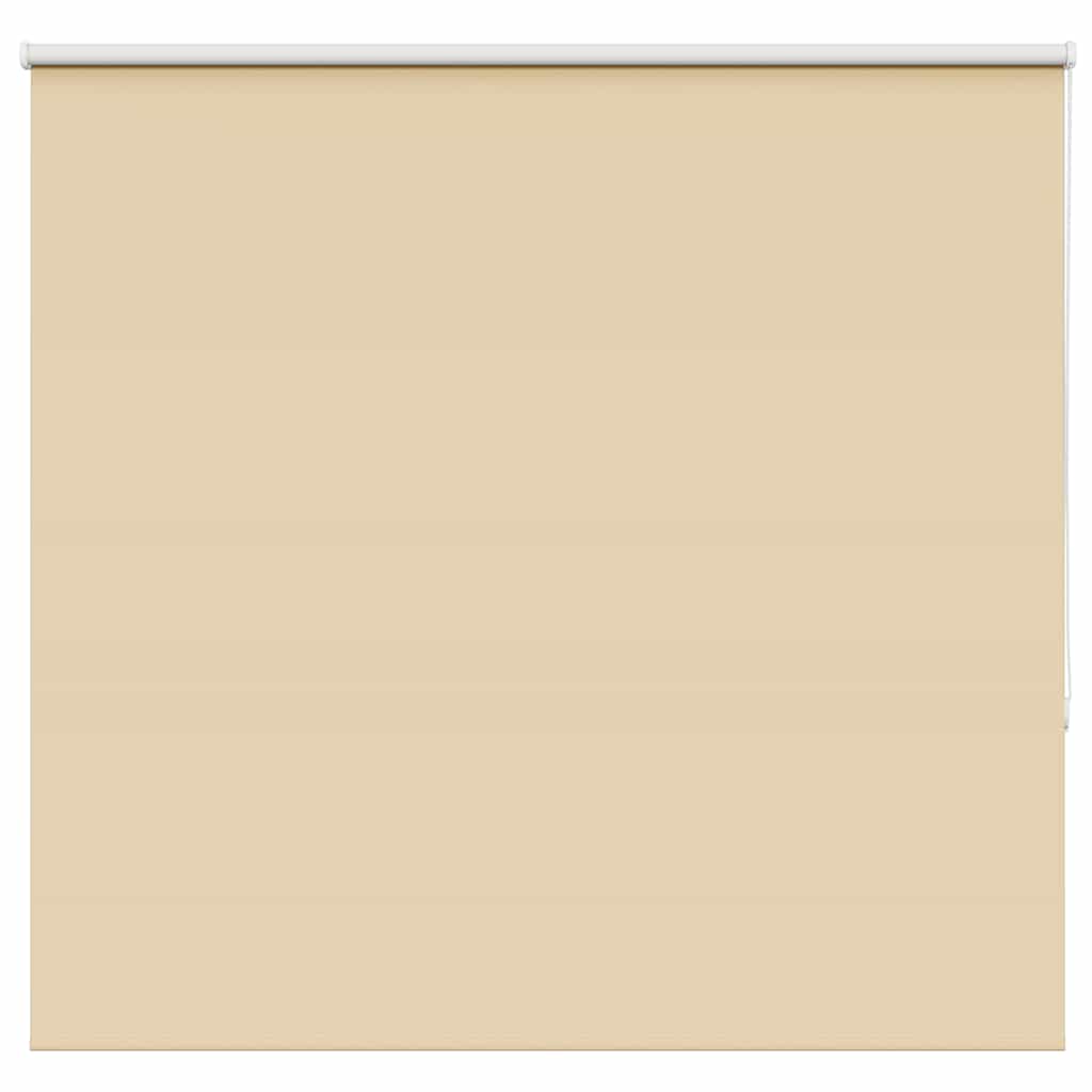 Roller Blind Blackout Beige 155x130 cm Fabric Width 151.6 cm Polyester